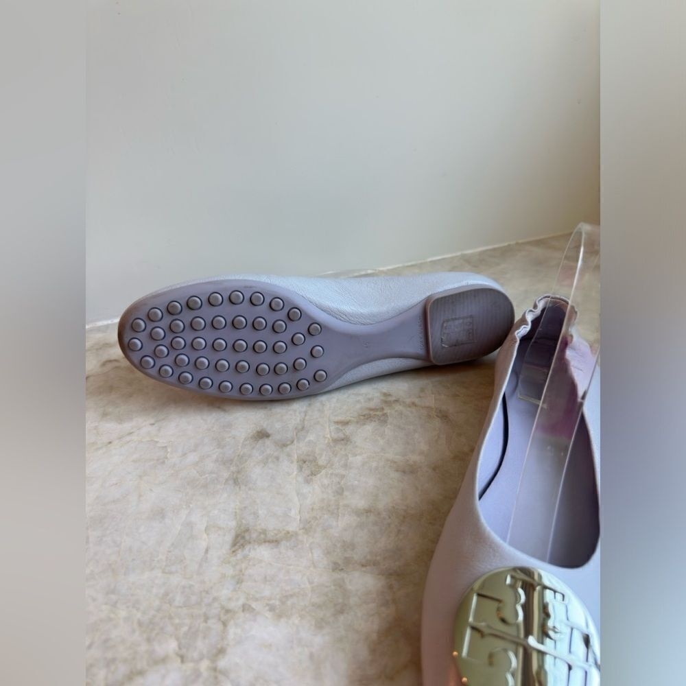 Tory Burch Claire Ballet Flat - Spring Lavender Color‎ Size 8.5 - Picture 11 of 13